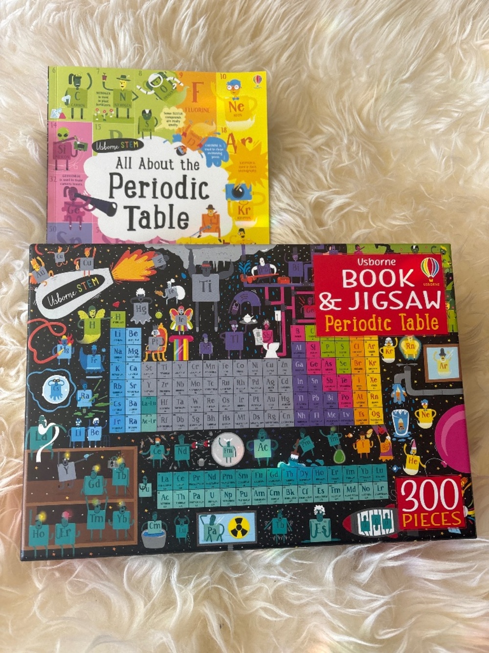 Usborne Elements Book and Puzzle
